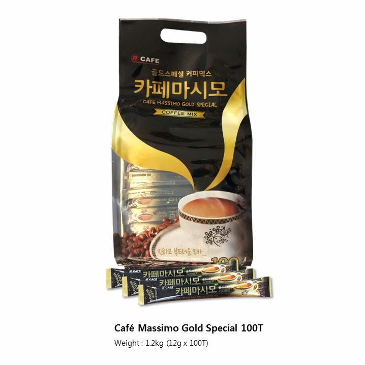 Instant Coffee Mix Ncafe Cafe Massimo Gold Special 100T